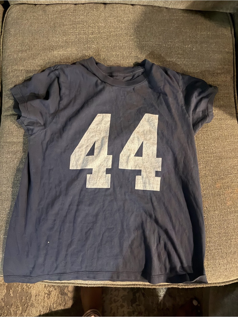 Women’s Navy Blue Number 44 Graphic Tee